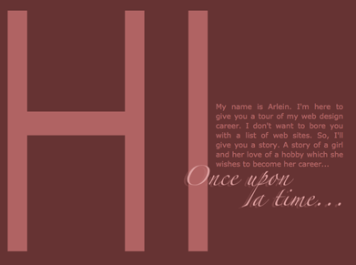 Arlein' Web Portfolio